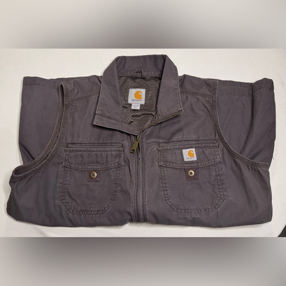 Purple Carhartt vest